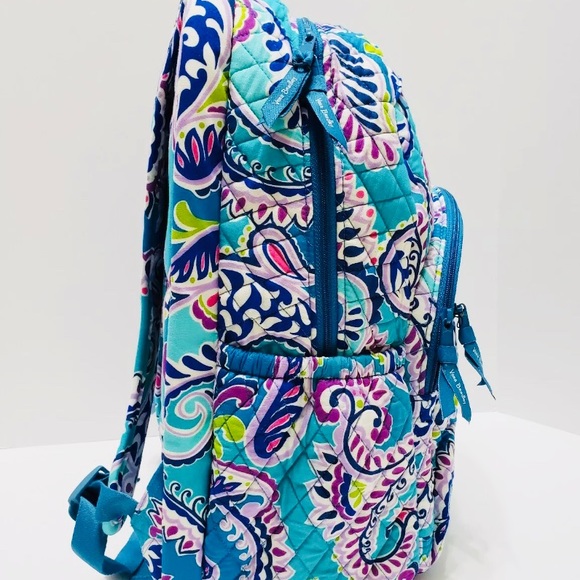 Vera Bradley large essential backpack Waikiki NWT - Picture 4 of 8